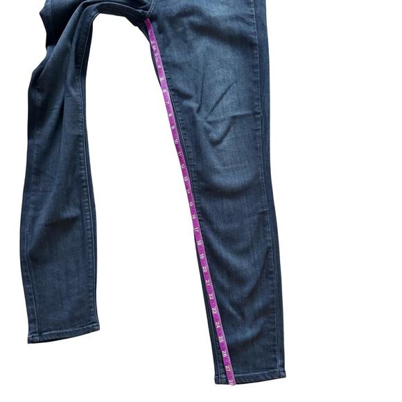Paige Jeans Women's Sz 31 Blue Verdugo Ankle Skinny Stretch Mid Rise Preppy - Picture 9 of 12